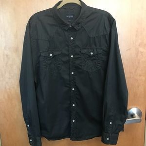 True Religion Mens Button Down